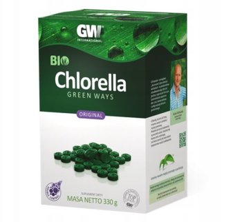 BIO CHLORELLA Green Ways 330 g (1320 tabletek) - Green Ways