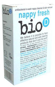 Bio-D, Nappy Fresh, Środek Odkażający Do Prania Pieluszek, 500 G - Bio-D