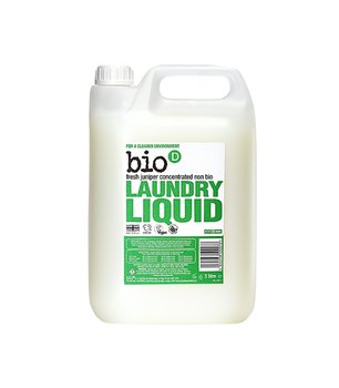 Bio-D Płyn do prania, Skoncentrowany Niebiologiczny, Jałowiec i Wodorosty, 5 l - Bio-D