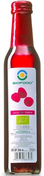 Bio FoodSyrop Malinowy Bio, 250 ml - Bio Food
