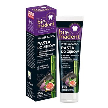 Bio Madent, Pasta Do Zębów Wybielająca Z Figą, 100ml - Bio Madent