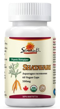 Bio Shatavari 60 V-kaps. Odporność na stres, Witalność & Odmłodzenie - Sewanti