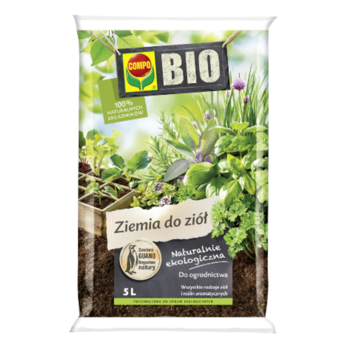 BIO ZIEMIA DO ZI 5 L COMPO SANA - Compo | Sklep EMPIK.COM