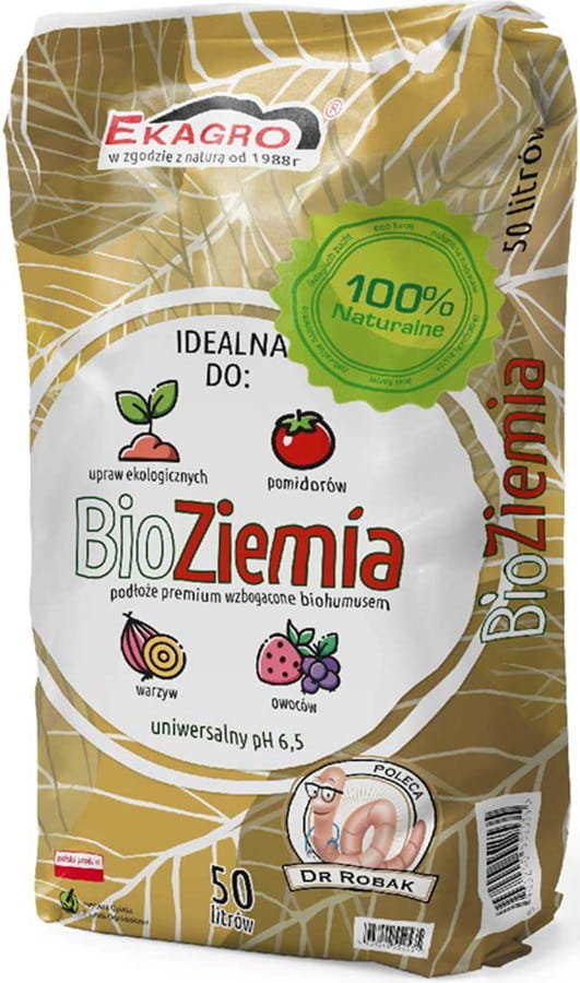 Bio Ziemia Premium 50 L - Ekagro | Sklep EMPIK.COM
