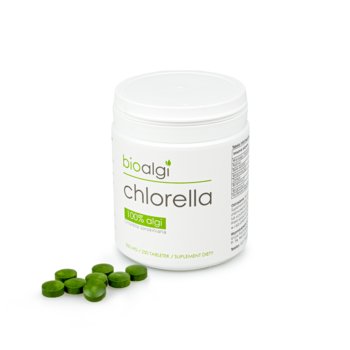 bioalgi, Chlorella, Suplement Diety, 250 tab. - bioalgi