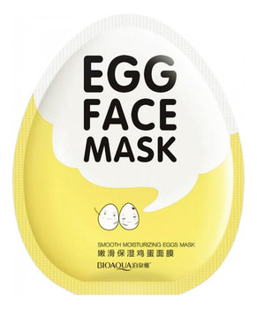 Bioaqua, Egg, maska w płacie z proteinami nawilżająca, 30 g - Bioaqua