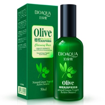 Bioaqua, Olejek do włosów z ekstraktem z oliwek - Bioaqua