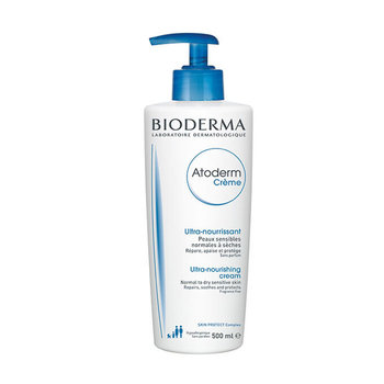 Bioderma, Atoderm Creme, natłuszczający krem do twarzy i ciała, 500 ml - Bioderma