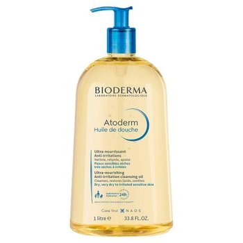 Bioderma, Atoderm, nawilżający olejek pod prysznic i do kąpieli, 1000 ml - Bioderma