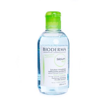 Bioderma Sebium H2O, płyn micelarny do oczyszczenia twarzy i zmywania makijażu, 250 ml - Bioderma