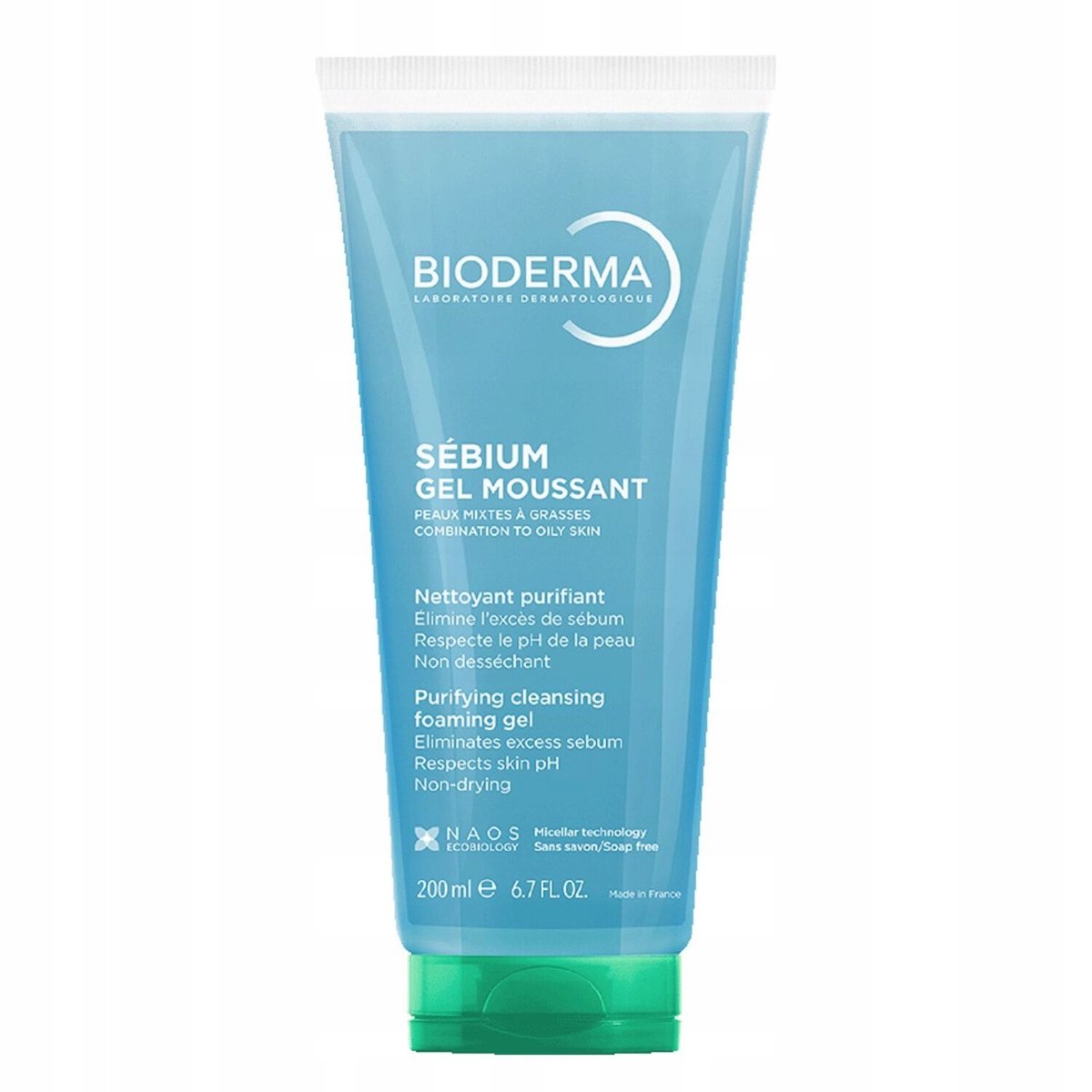 Empik Bioderma Sebium Żel oczyszczający do twarzy 200 ml