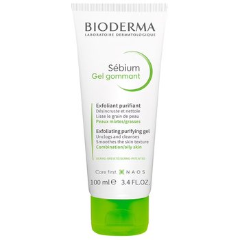 Bioderma, Sebium, złuszczająco-myjący żel-peeling do twarzy, 100 ml - Bioderma