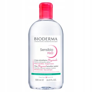 Bioderma Sensibio H2O płyn micelarny do skóry wrażliwej z dozownikiem 500 ml - Bioderma
