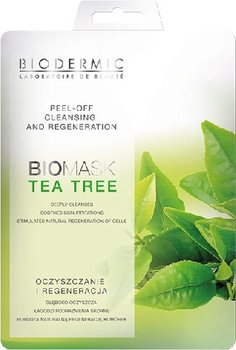 Biodermic, Bio Mask, maseczka na twarz peel-off tea tree, 12 g - Biodermic