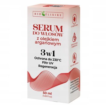 BIOELIXIRE Serum do włosów z olejkiem arganowym 3w1 50ml - Bioelixire