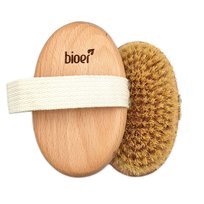 Bioer, szczotka do masażu ciała na sucho/mokro - naturalne włókno kaktusa agawy
