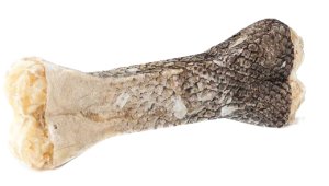 BIOFEED Kość w skórze łososia 10cm - BIOFEED