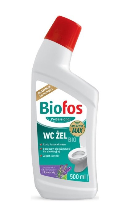 Фото - Засіб для ванн і туалету ZEL Biofos BIO żel do WC 500ml Inco 