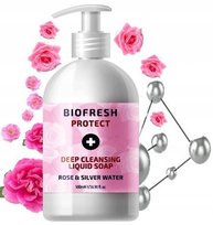 Biofresh Protect Mydło W Płynie Ze Srebrem Rose & Silver 500Ml