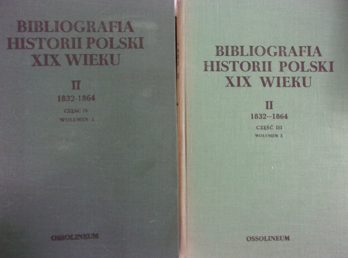 Biografia Historii Polski XIX wieku zestaw 2 książek - W opisie