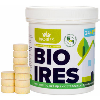Bioires - Tabletki biologiczne 24+4 PREPARAT do szamb i oczyszczalni 5w1 - Eko-Mar