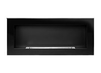Biokominek wiszący 900x400 czarny połysk