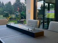 Biokominek Wkład Z Szybą 1200Mm