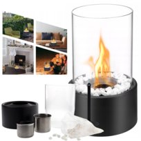 Biokominek Wolnostojący 21x12x10 cm Nowoczesny Kominek na Bioetanol