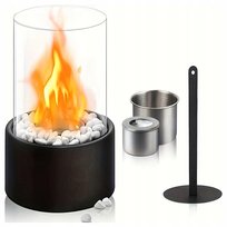 Biokominek Wolnostojący Bio Kominek do Domu na Tarasz Ogrodowy Restauracja