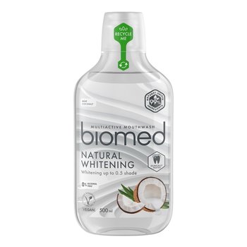 Biomed, Płyn Do Płukania Jamy Ustnej Natural Whitening, Wybielająca, 500ml - Biomed