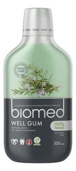 Biomed, Well Gum, płyn do płukania jamy ustnej, 500 ml - Biomed