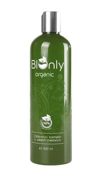 BIOnly, Organic, odżywczy szampon z olejem makowym, 400 ml - BIOnly