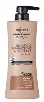 Biopoint Riparazione Kerplex, Szampon do włosów, 400ml - Biopoint