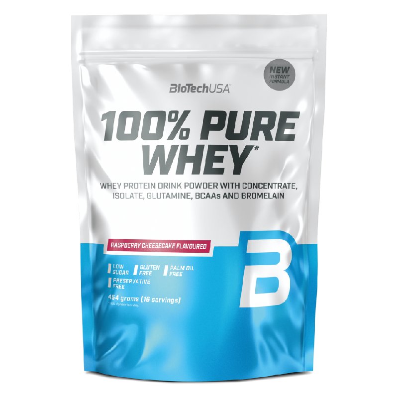 BIOTECH 100% Pure Whey 454g raspberry cheesecake | Sklep EMPIK.COM