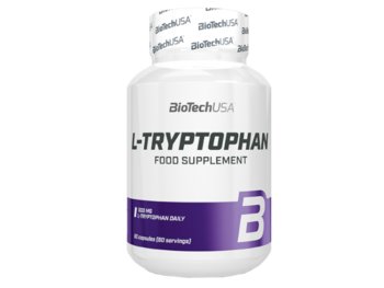 BioTech, Aminokwasy, L-Tryptophan, 60 kaps. - BioTech