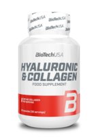 BioTech Hyaluronic & Collagen 30kaps. Kolagen Kwas Hialuronowy Stawy Kości BioTech