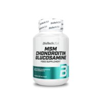 BioTech MSM Chondroitin Glucosamine 60tabl. Chondroityna Glukozamina Siarka Organiczna Wsparcie Stawów BioTech