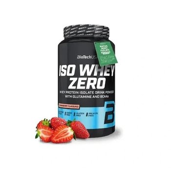 BioTech, Odżywka białkowa, Iso Whey Zero, truskawka, 908 g - BioTech