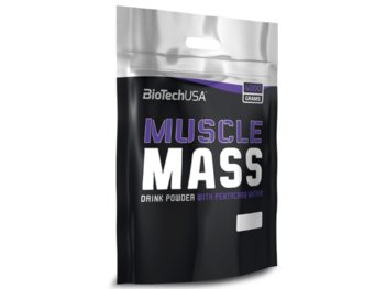BioTech, Odżywka białkowa, Muscle Mass, wanilia, 4000 g - BioTech