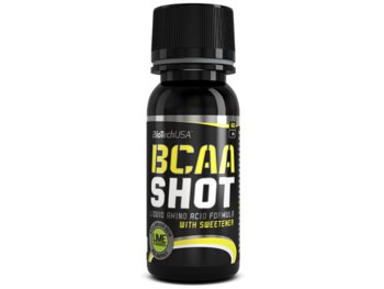 BioTech, Suplement aminokwasowy, BCAA Shot, 60 ml, limonkowy - BioTech