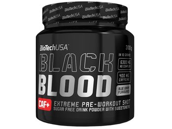 BioTech, Suplement aminokwasowy, Black Blood CAF+, winogronowy, 300 g - BioTech