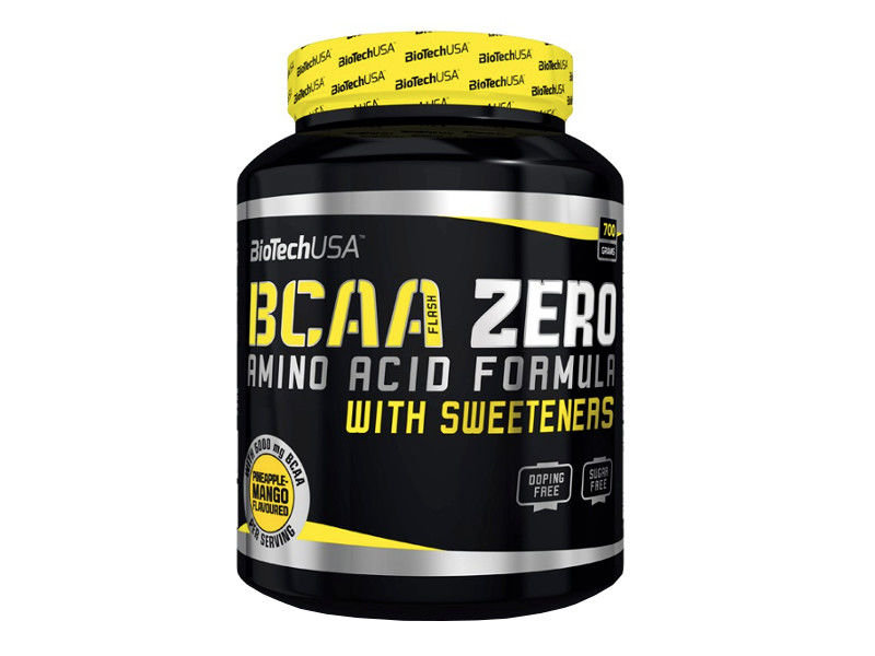 BioTech, Suplement diety, BCAA Zero, niebieskie winogrono, 700 g