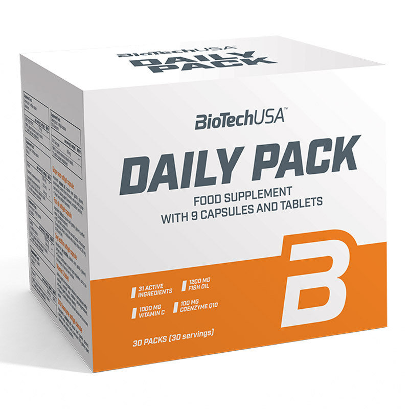 Фото - Вітаміни й мінерали BioTech Usa Daily Pack 30Sasz 