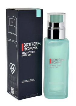 Biotherm, Homme, Żel pielęgnujący Aquapower Spf14 Gel Moisturizing & Protecting, 75 ml - Biotherm