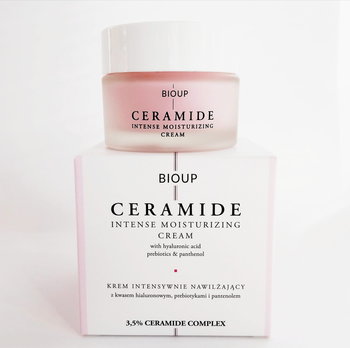 Bioup, Krem nawilżający z ceramidami, 50 ml - Bioup