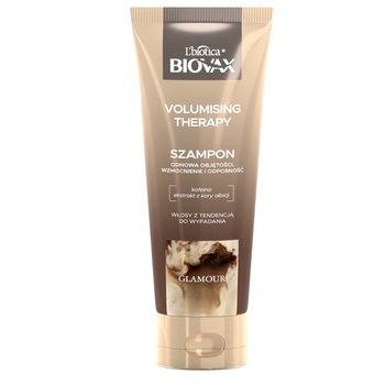 Biovax, Glamour Volumising Therapy, Szampon do włosów z kofeiną, 200 ml - Biovax