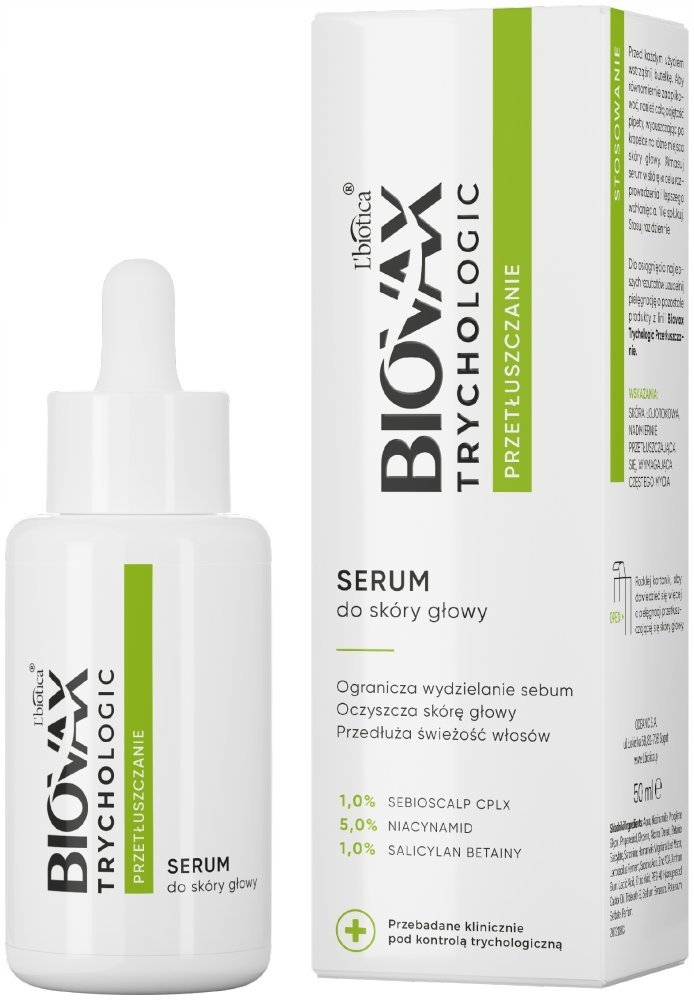 BIOVAX Trychologic Przetłuszczanie Serum do skóry | Sklep EMPIK.COM