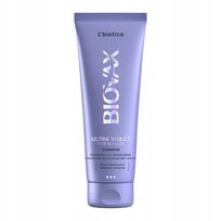 BIOVAX Ultra Violet Regenerujący szampon tonujący do włosów blond i siwych Biovax