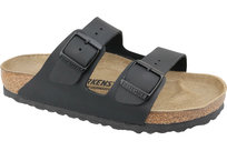 Birkenstock Arizona 51191, Damskie, klapki, Czarne Birkenstock