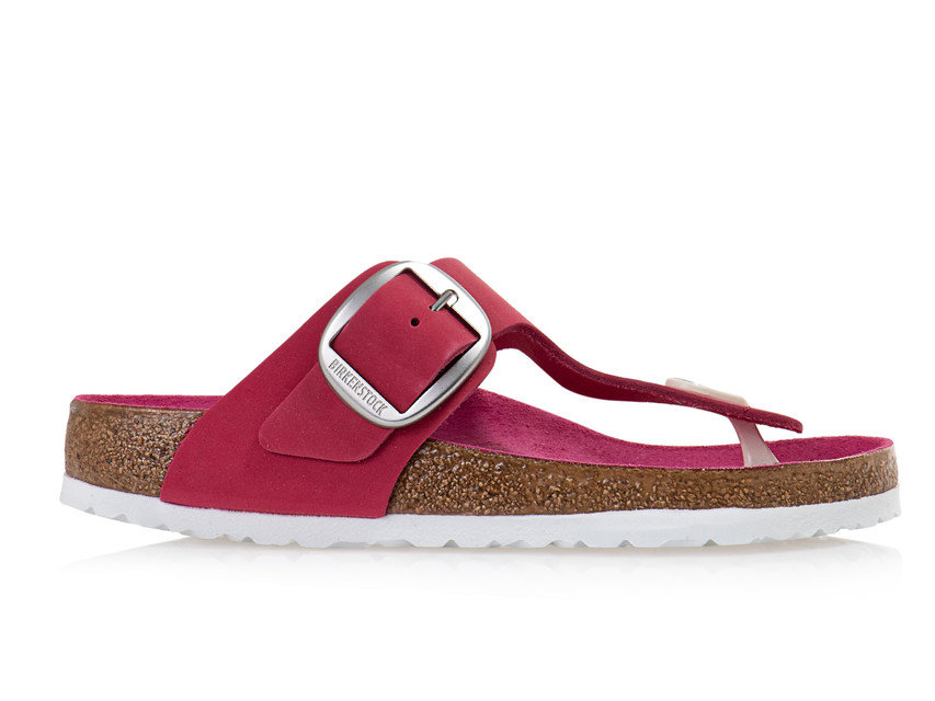 fuchsia birkenstocks